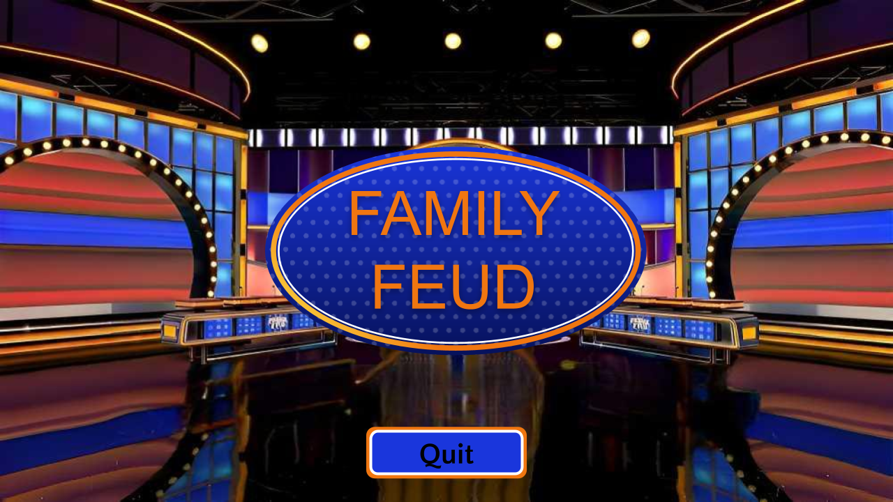 Family Fued '25 Presentation Slides